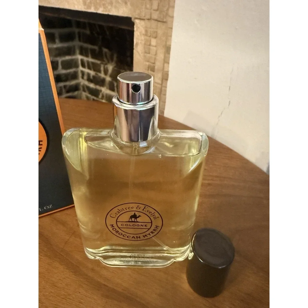 Crabtree & Evelyn MOROCCAN MYRRH Mens Cologne Spray 3.4oz New InBox Discontinued